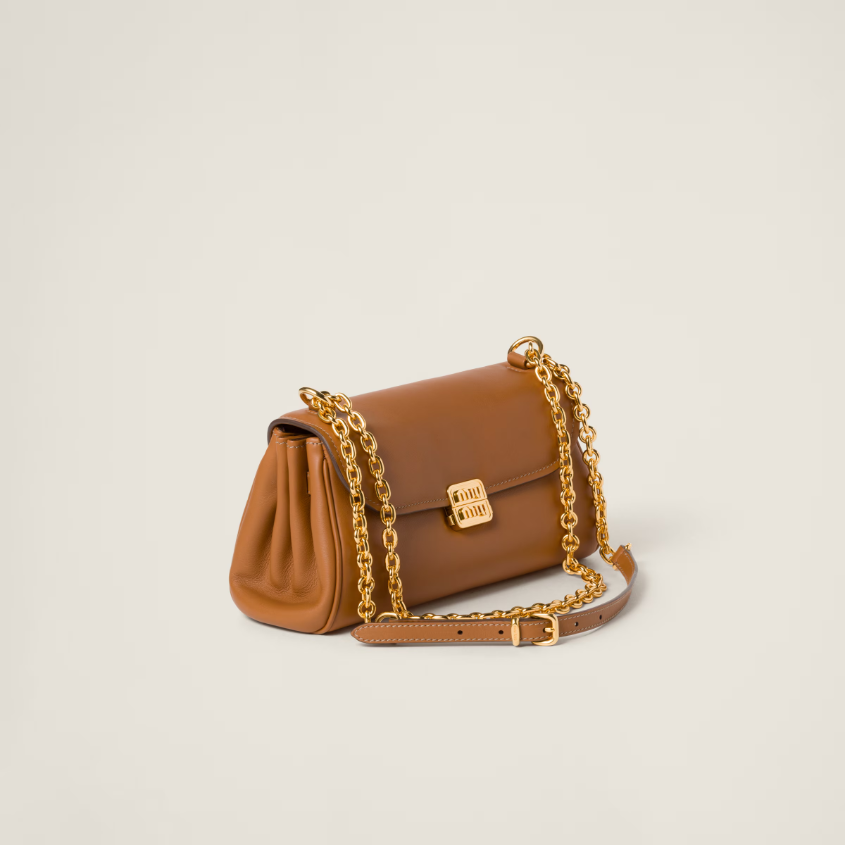 Leather shoulder bag - Hall Of Brand
