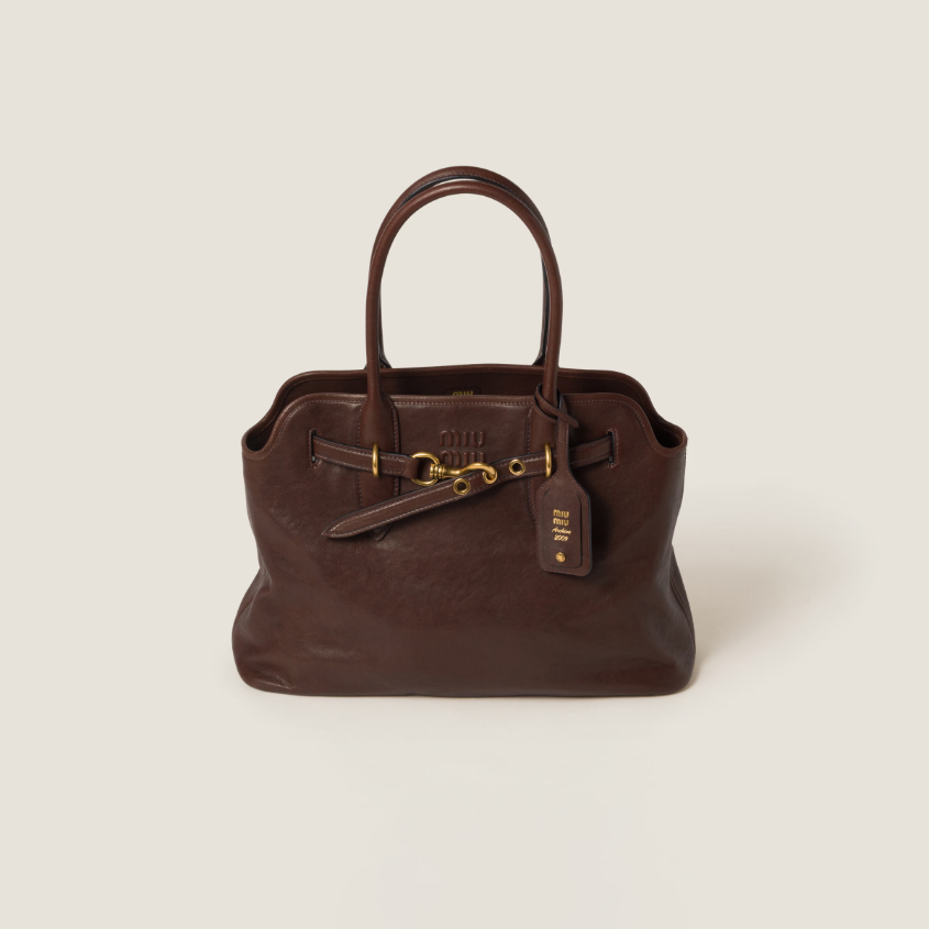 Aventure nappa leather bag