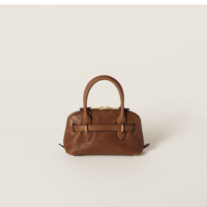 Aventure mini nappa leather bag