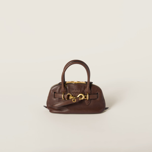 Aventure mini nappa leather bag