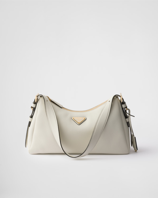 Prada aimée medium leather shoulder bag