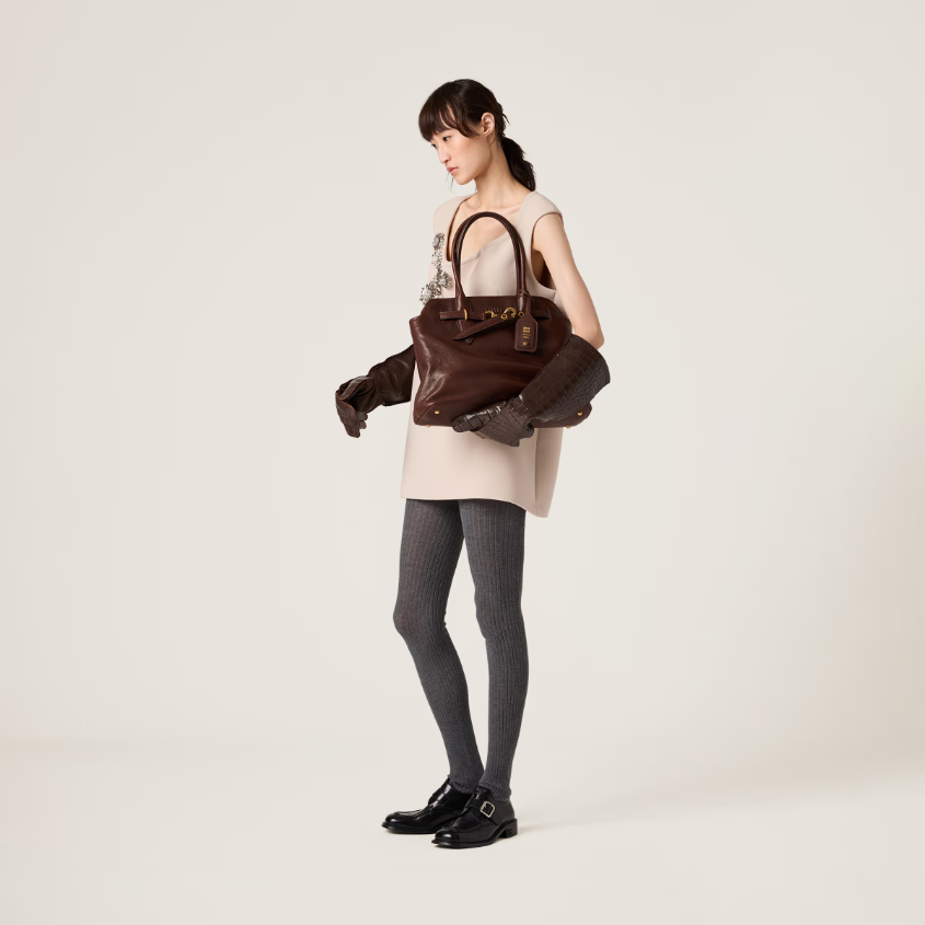 Aventure nappa leather bag