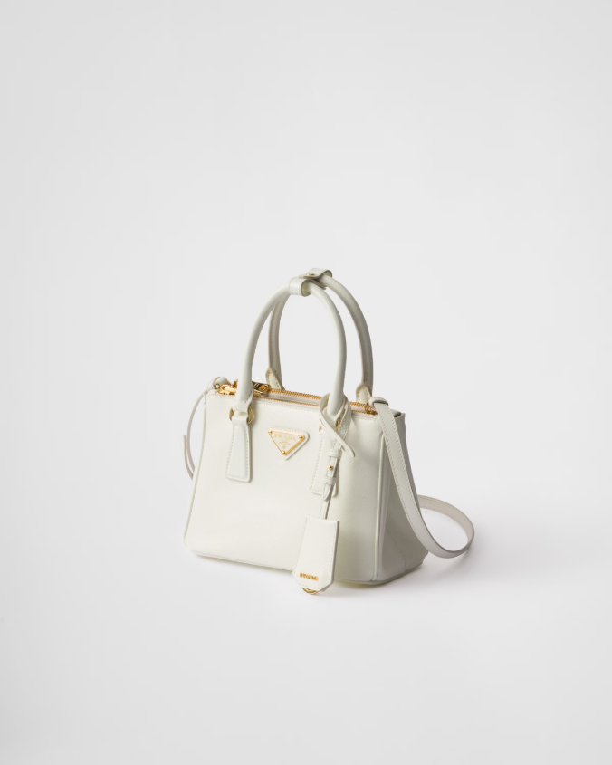 Prada galleria patent saffiano mini-bag