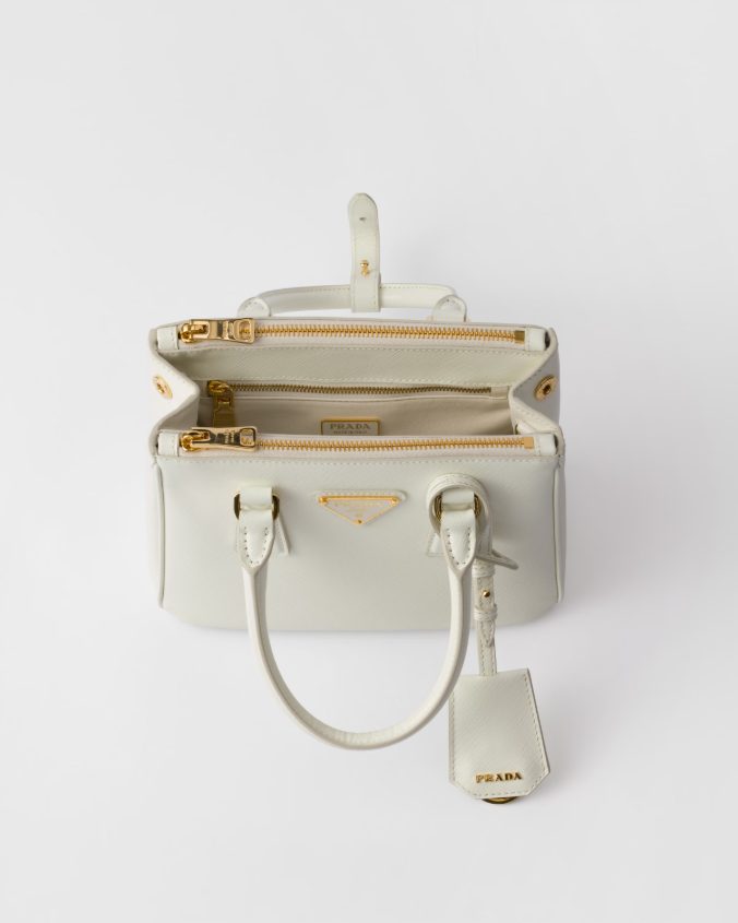 Prada galleria patent saffiano mini-bag