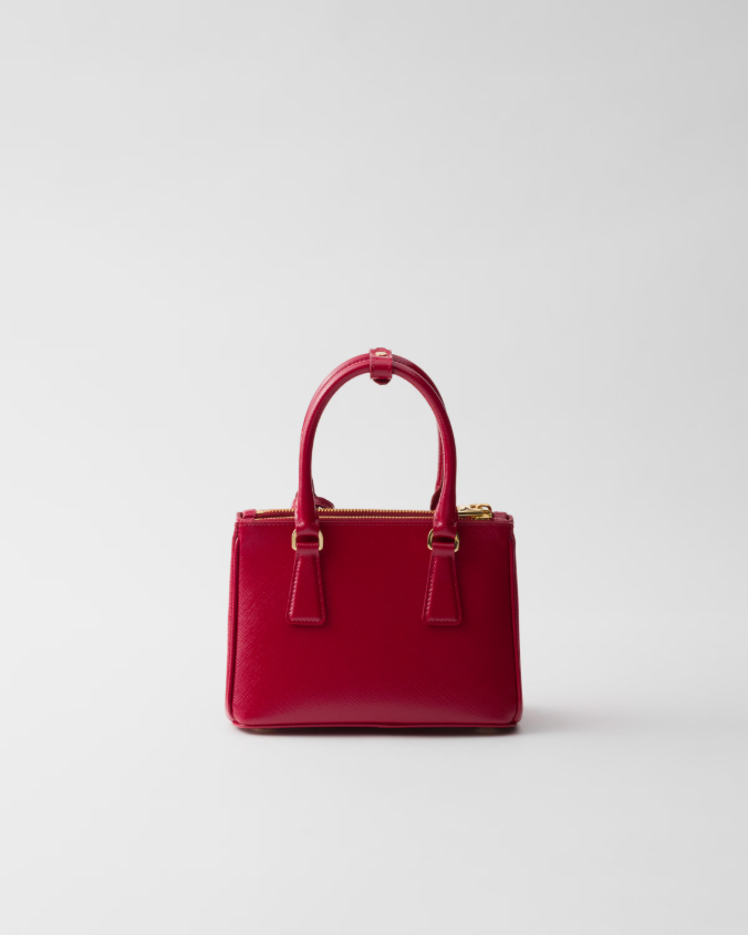 Prada galleria patent saffiano mini-bag