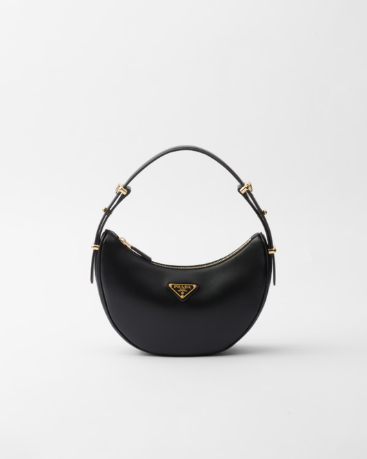 Prada arqué small leather shoulder bag