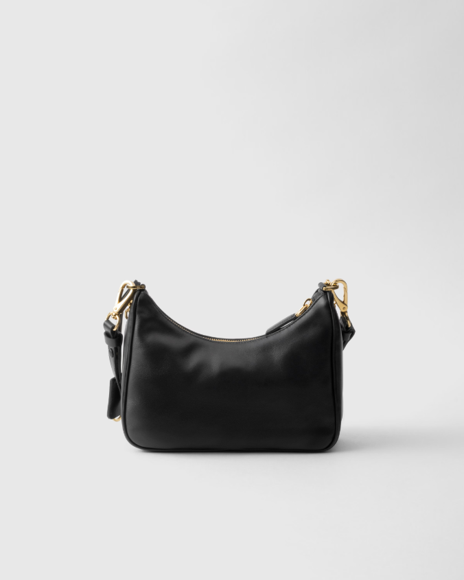 Prada re-edition leather mini-bag