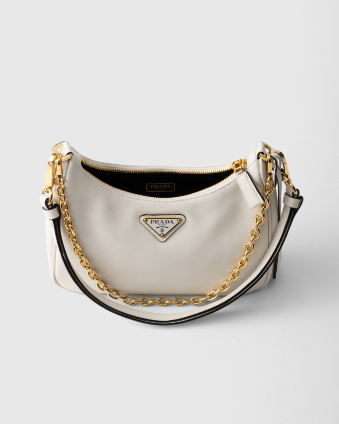 Prada re-edition leather mini-bag