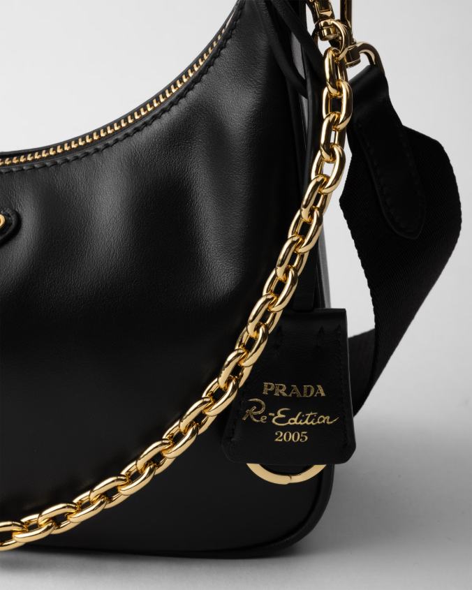 Prada re-edition 2005 leather bag