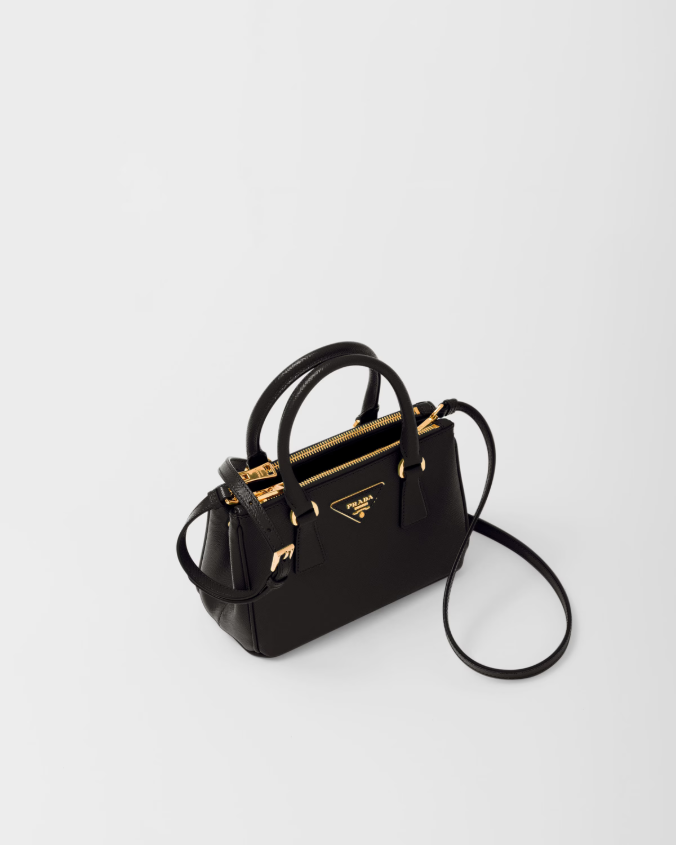 Prada galleria saffiano leather mini-bag