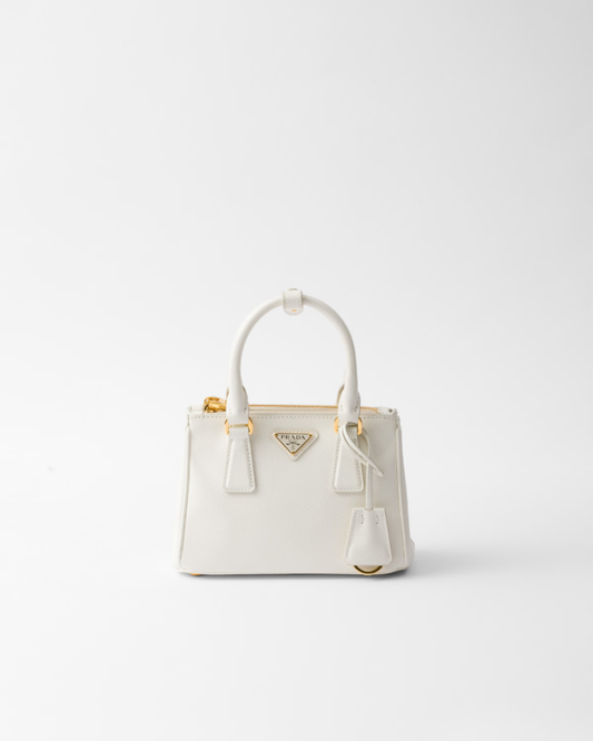 Prada galleria saffiano leather micro bag