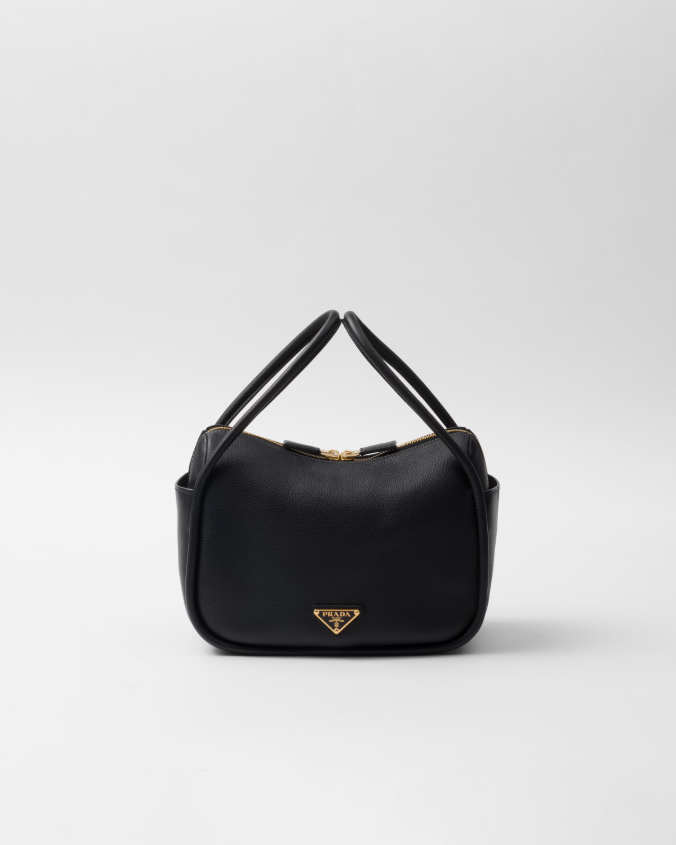 Prada darling leather handbag