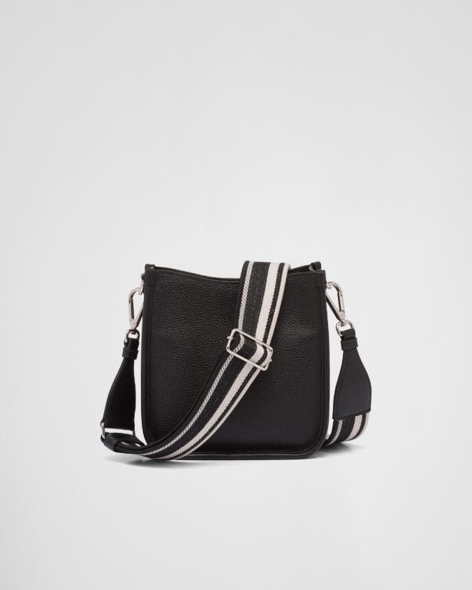 Leather mini shoulder bag