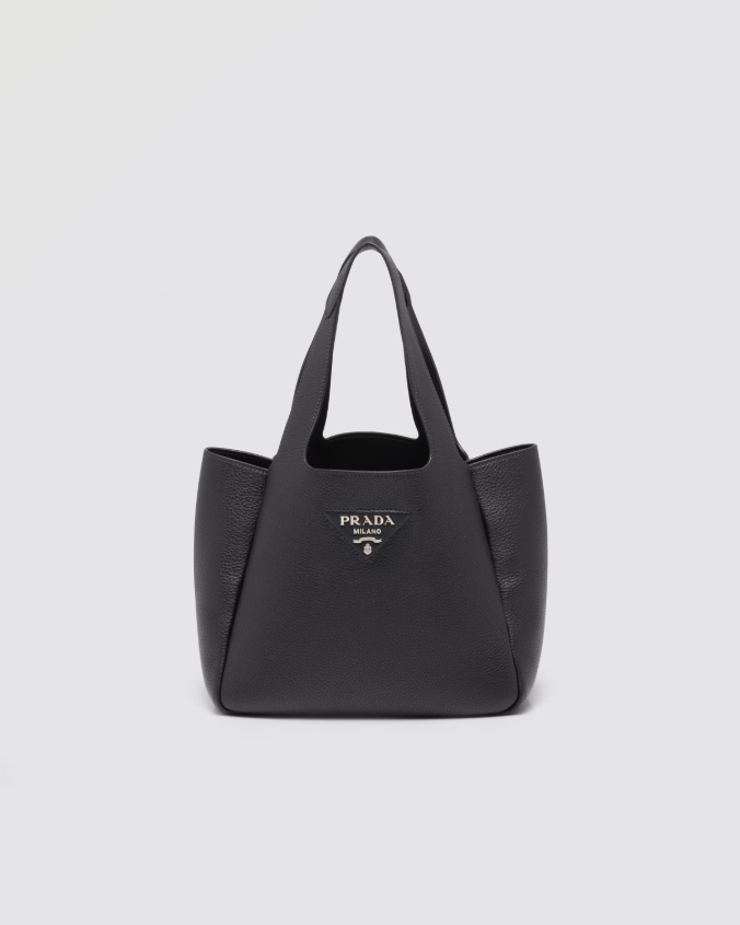 Medium leather tote