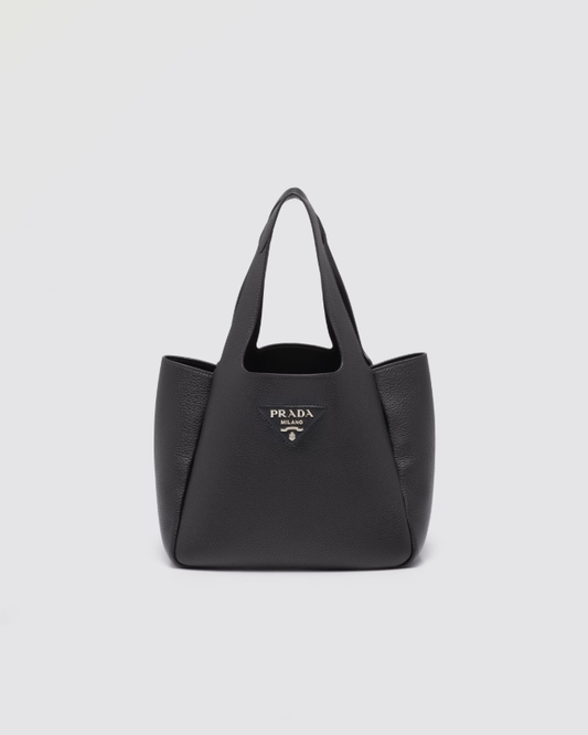 Medium leather tote