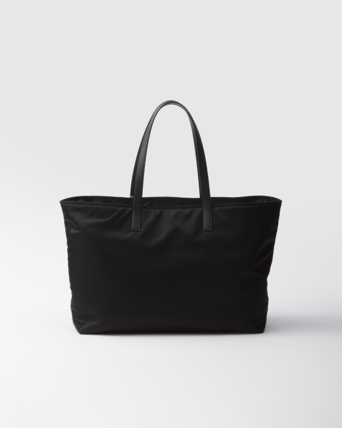 Prada re-edition 1978 large re-nylon and saffiano leather tote bag