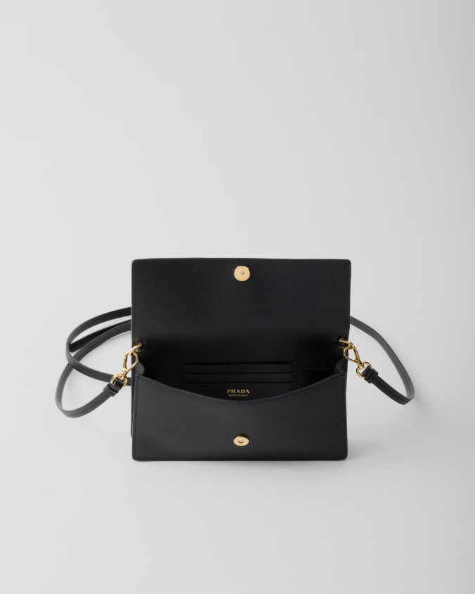 Saffiano leather mini-bag