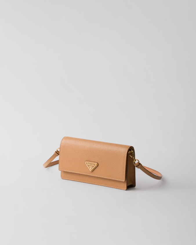 Saffiano leather mini-bag