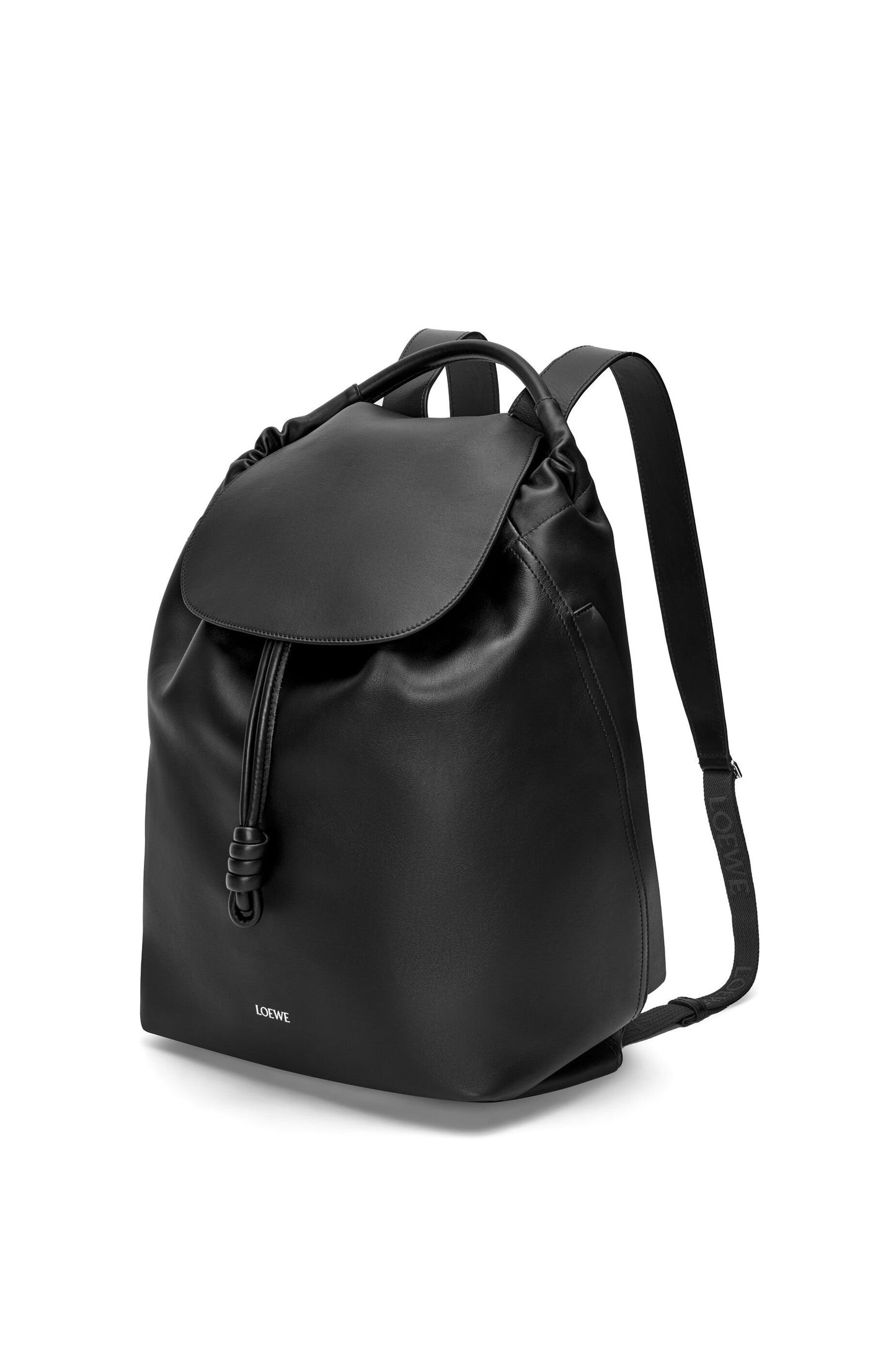 Flamenco backpack in shiny supple calfskin