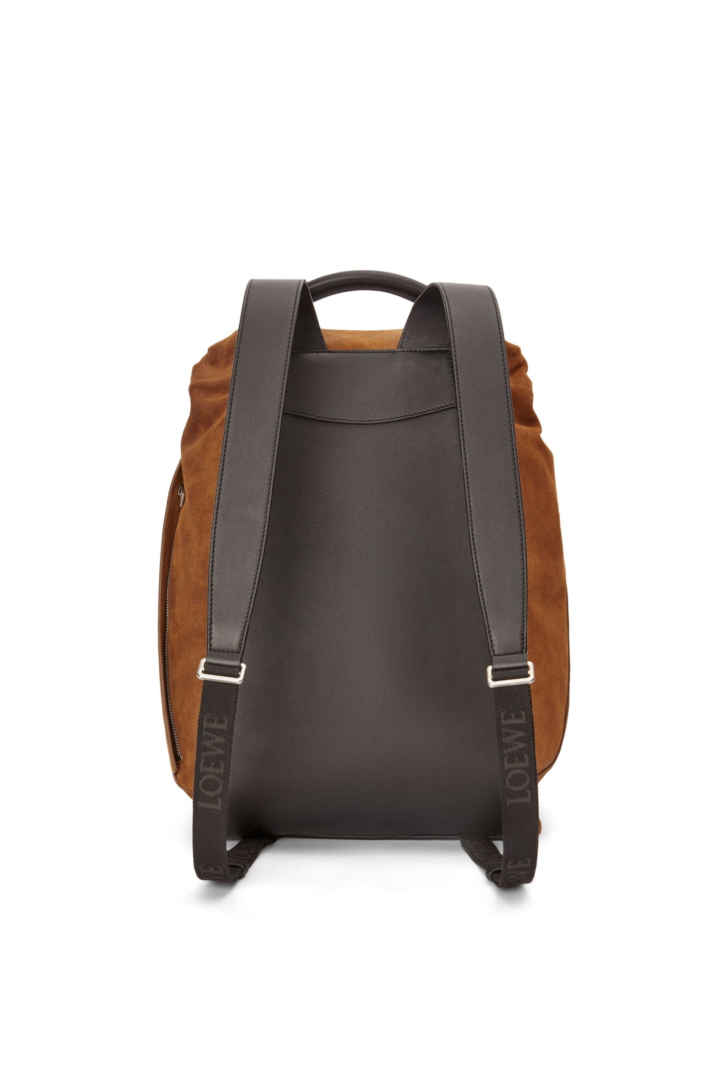 Flamenco backpack in pressed suede