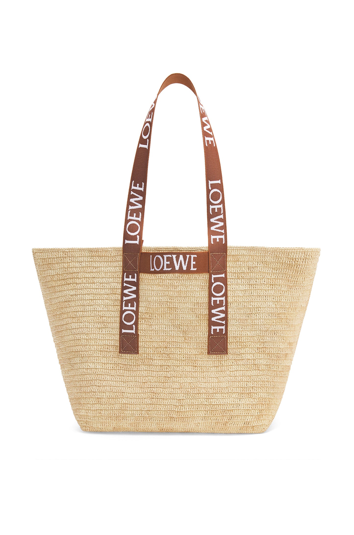 Fold Shopper in raffia