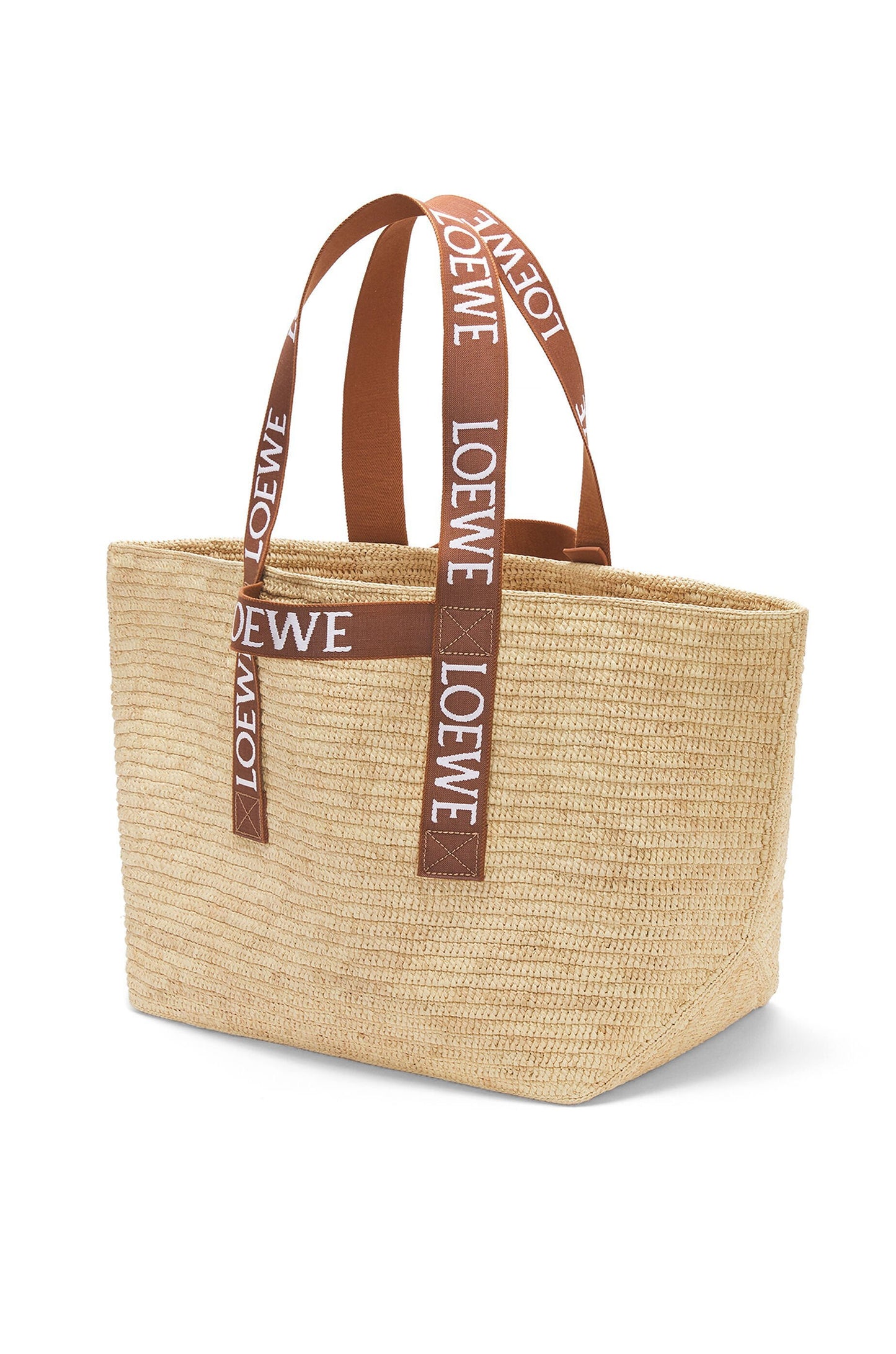 Fold Shopper in raffia