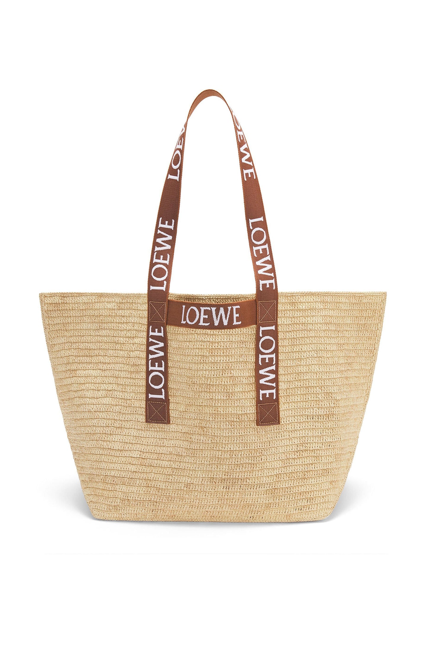 Fold Shopper in raffia