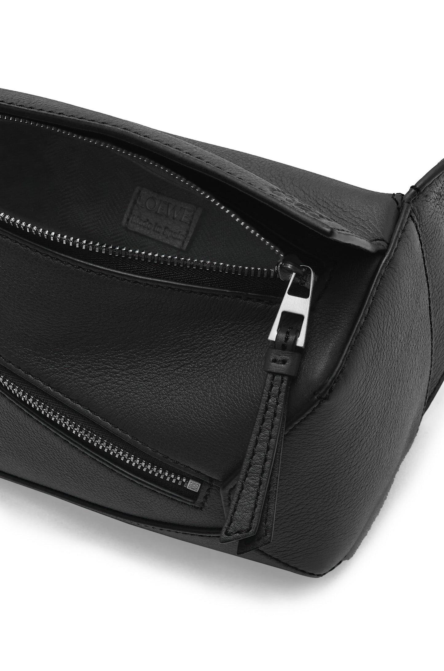 Mini Puzzle bumbag in classic calfskin