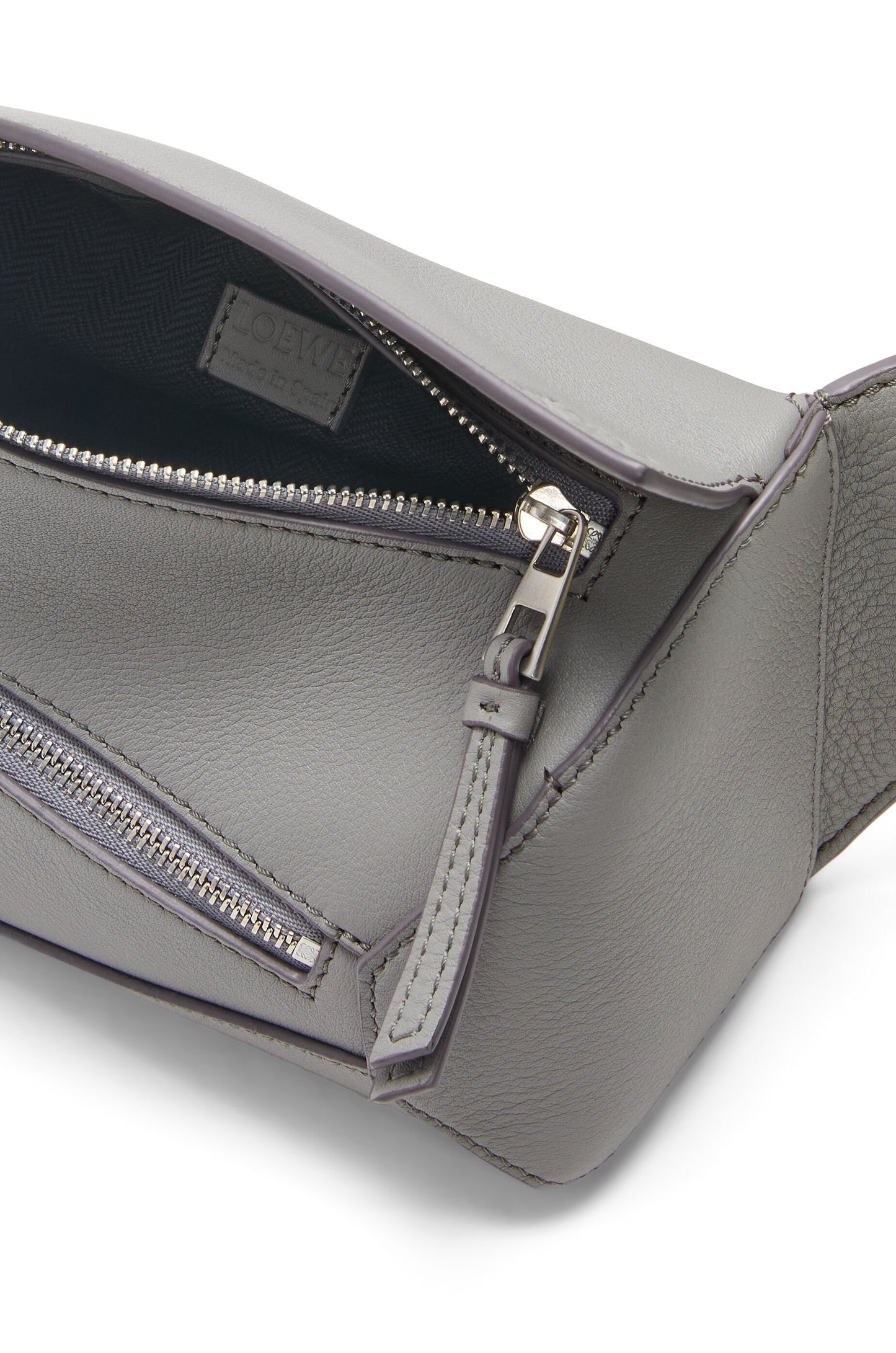 Mini Puzzle bumbag in classic calfskin