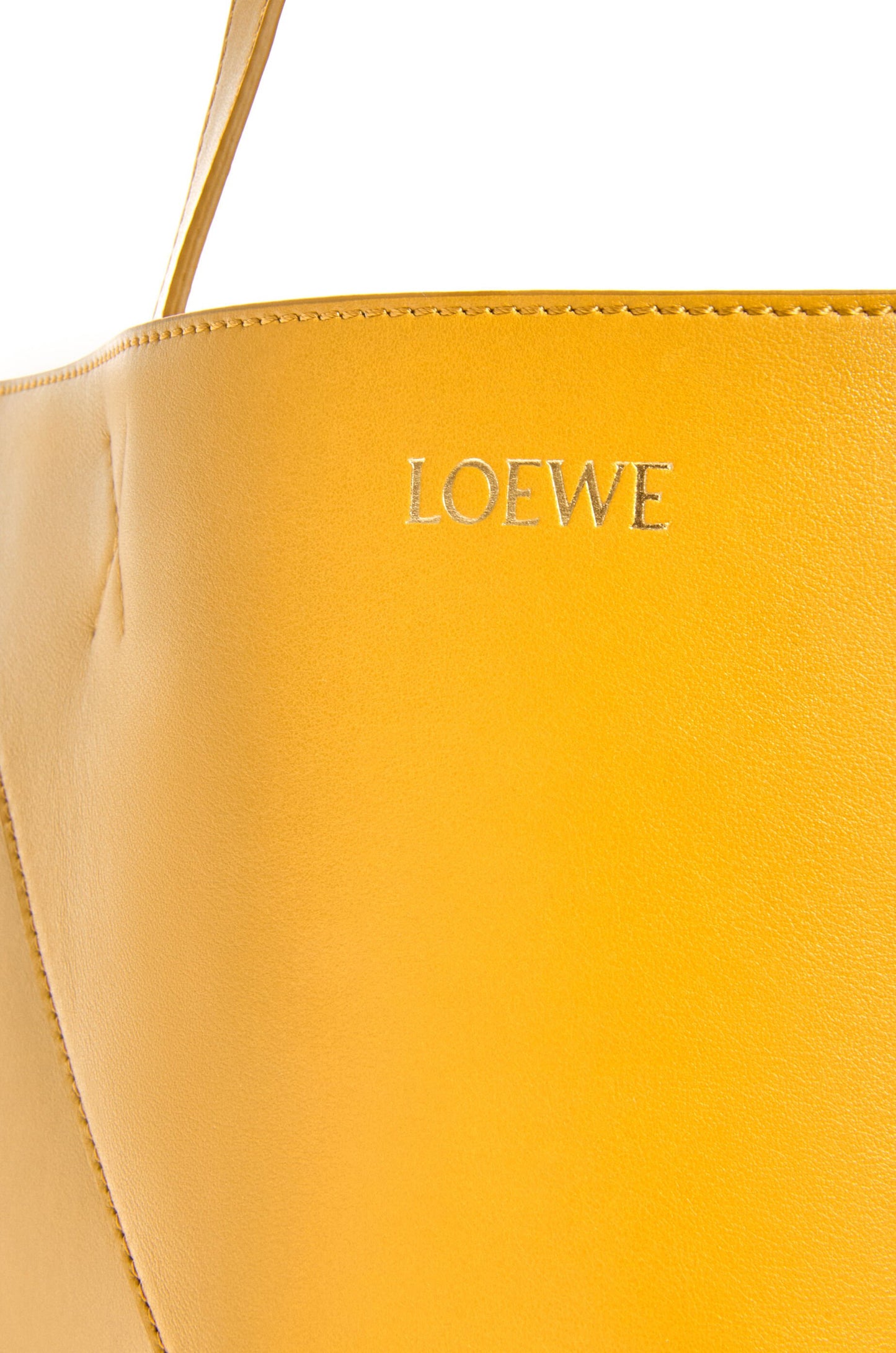 XXL Puzzle Fold Tote in shiny calfskin