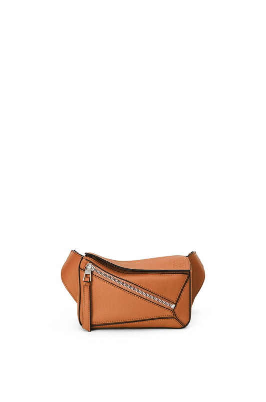 Mini Puzzle bumbag in classic calfskin