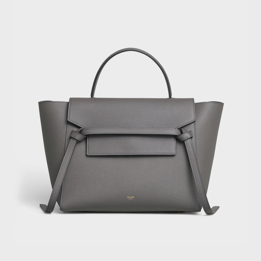 CELINE I Belt Mini Bag Grained Calfskin Model - Hall Of Brand