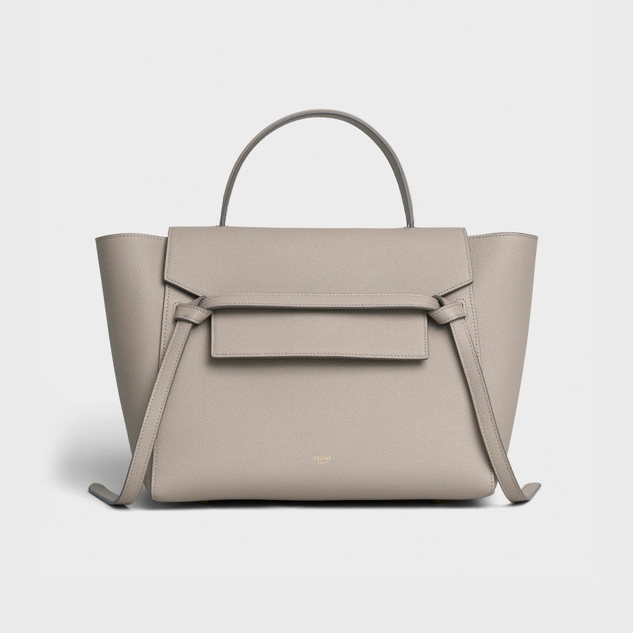 CELINE I Belt Mini Bag Grained Calfskin Model - Hall Of Brand