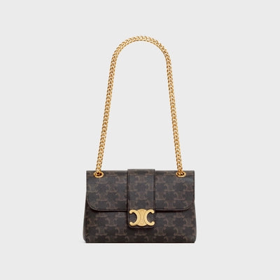 CELINE I VICTOIRE TEEN BAG MODEL Triomphe canvas - Hall Of Brand