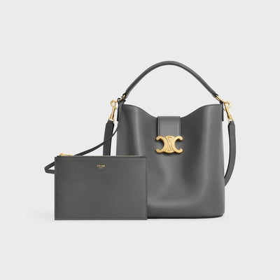 CELINE I LOUISE BAG MEDIUM MODEL SMOOTH CALFSKIN - Hall Of Brand