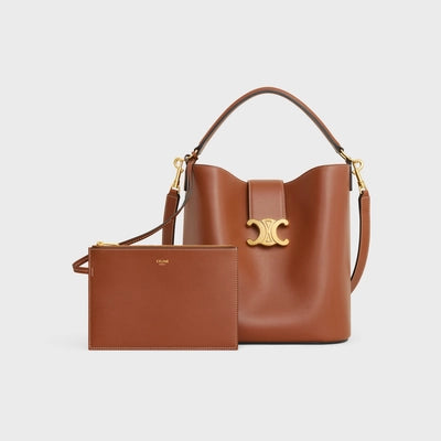 CELINE I LOUISE BAG MEDIUM MODEL SMOOTH CALFSKIN - Hall Of Brand