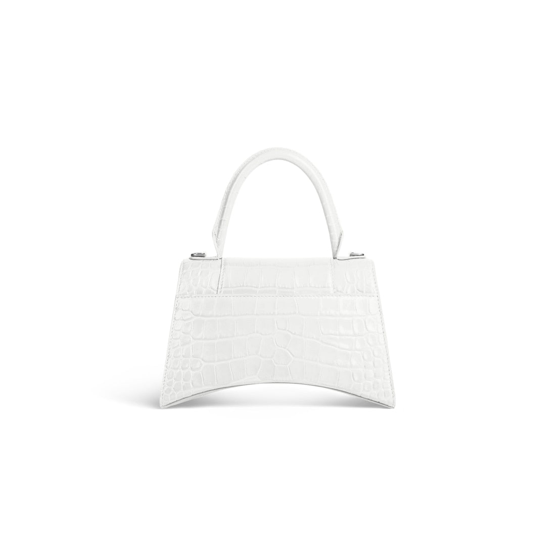 Hourglass small handbag crocodile embossed