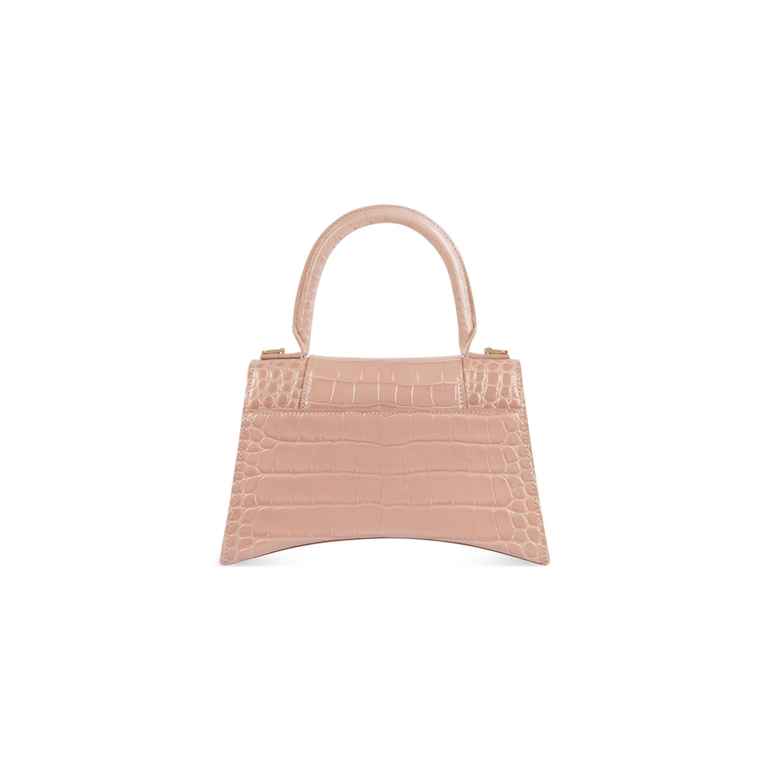 Hourglass small handbag crocodile embossed