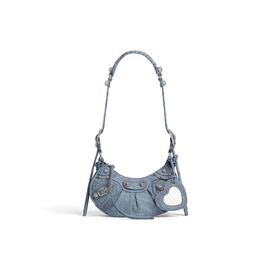 Le cagole xs shoulder bag denim