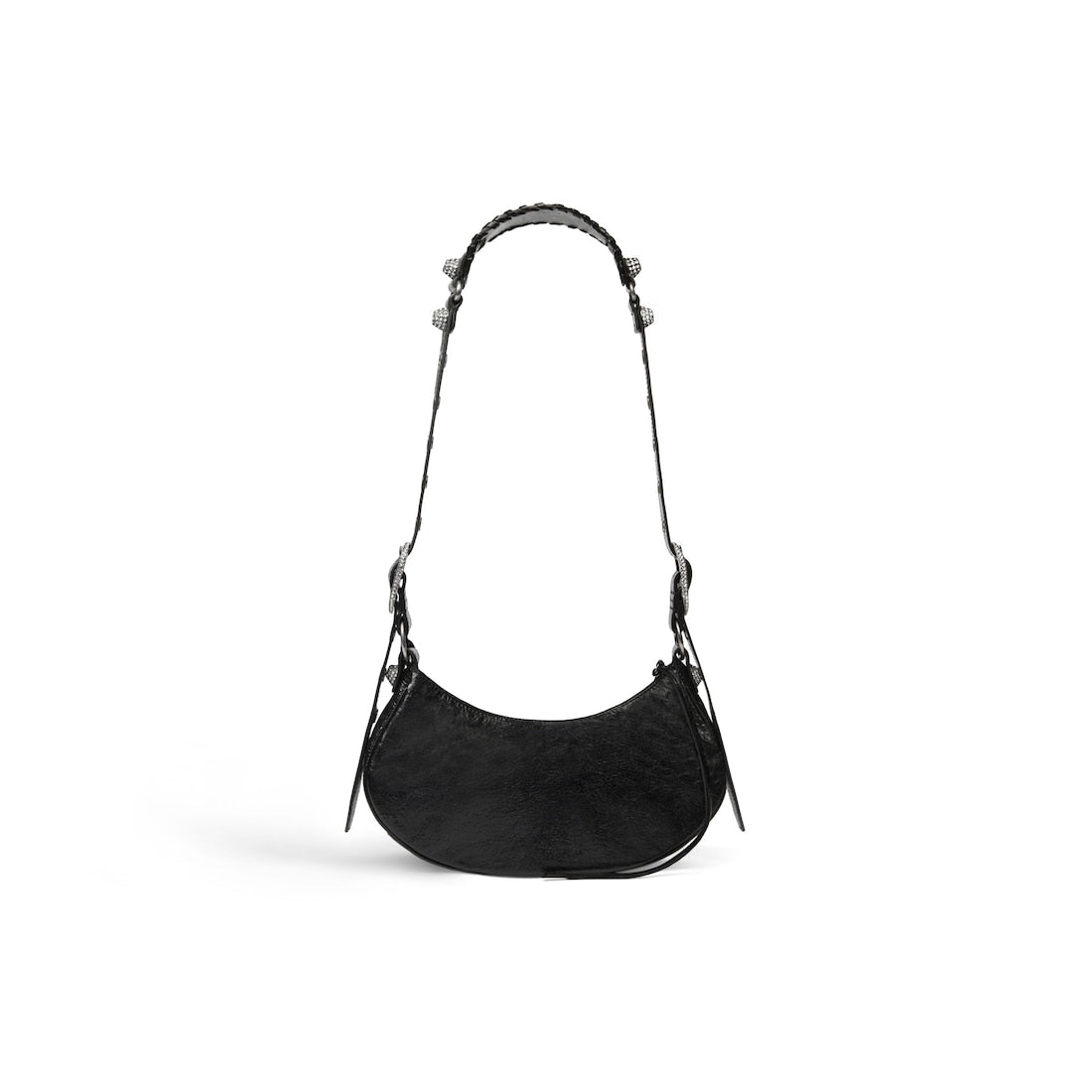 Le cagole xs shoulder bag with rhinestones