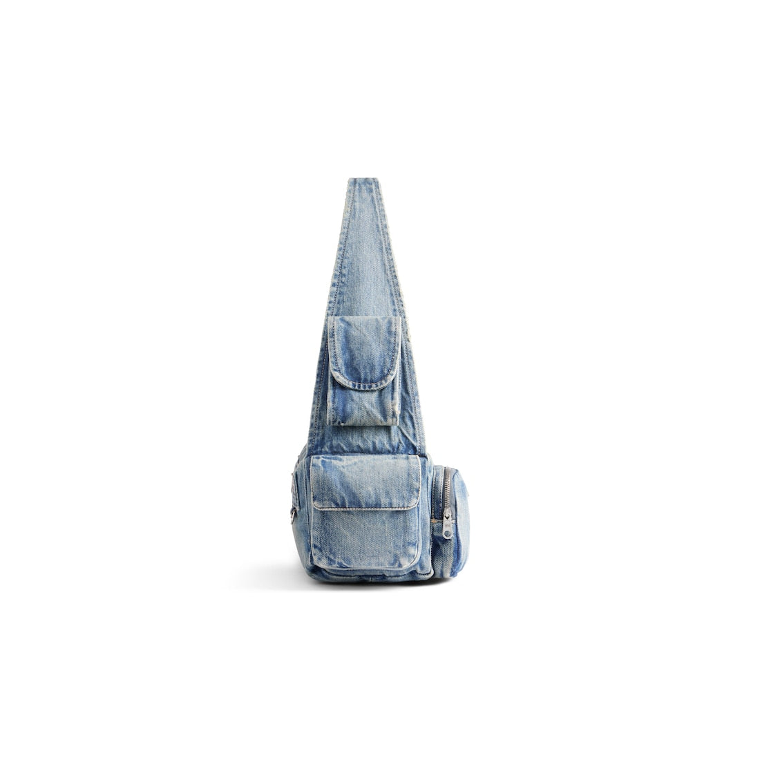 Superbusy small sling bag denim