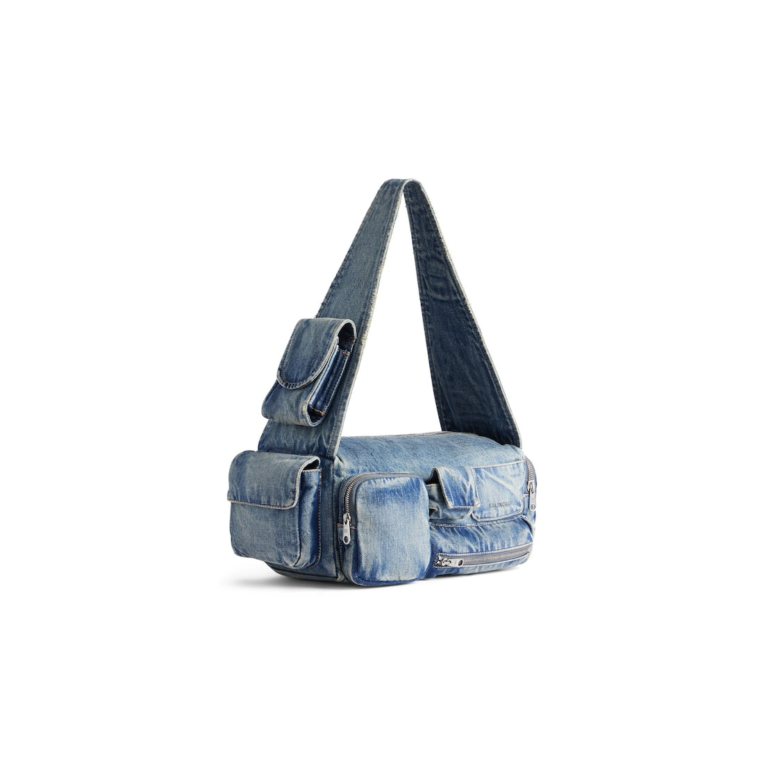 Superbusy small sling bag denim