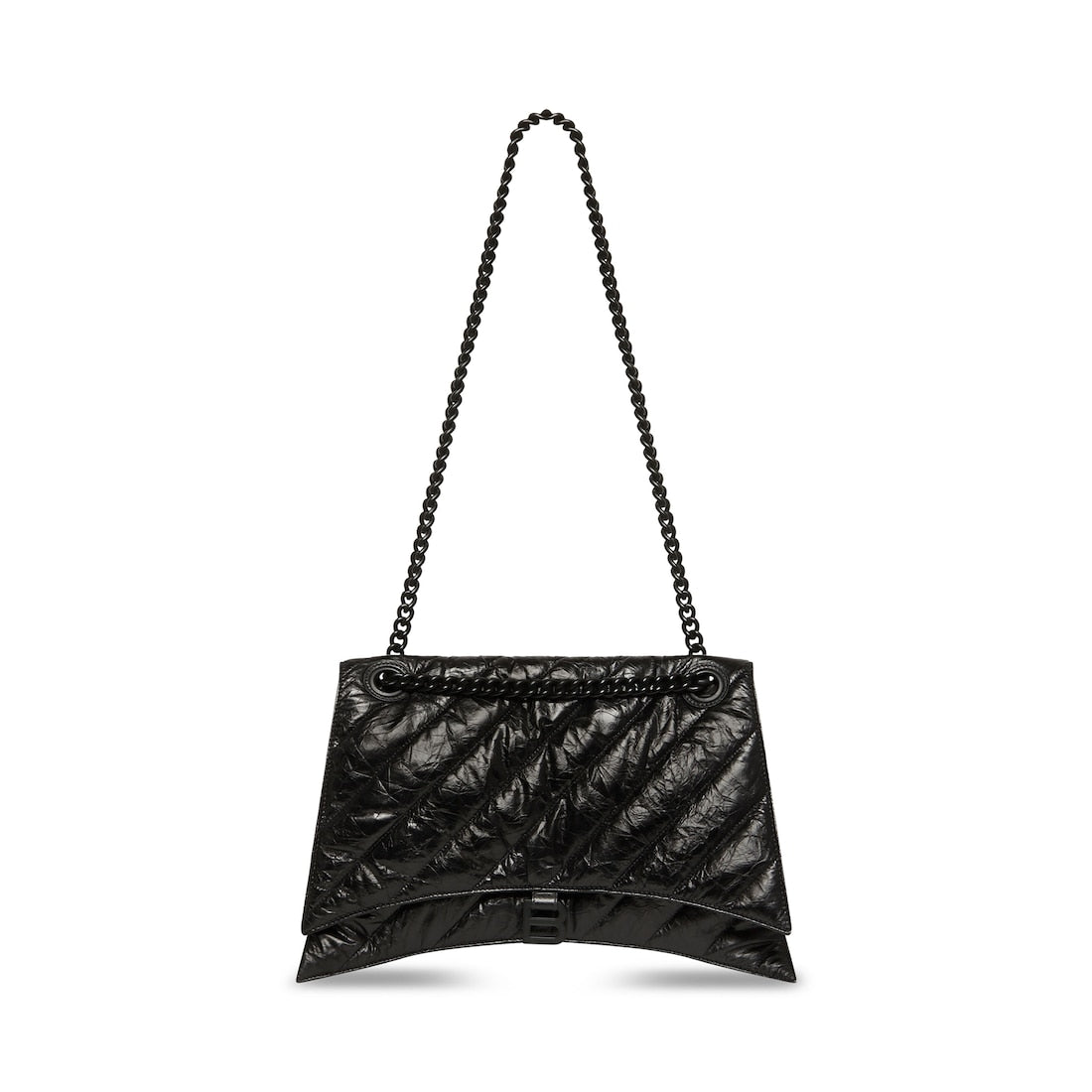 Crush large chain bag quilted