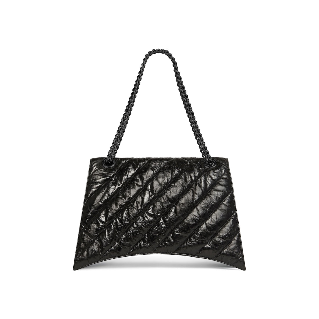 Crush large chain bag quilted