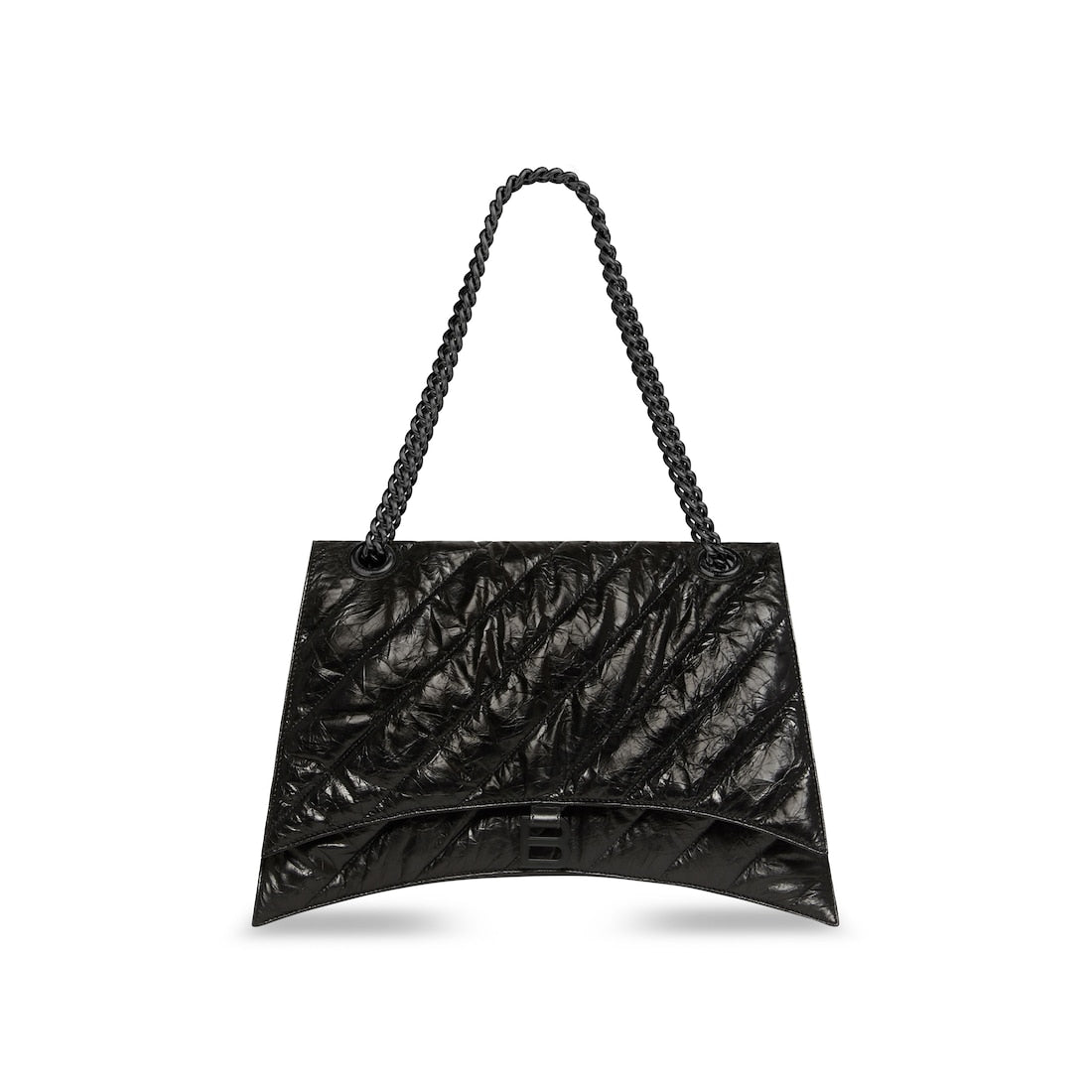 Crush large chain bag quilted