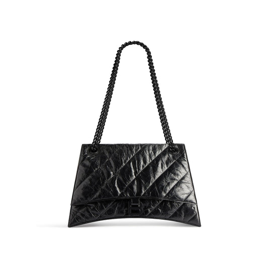 Crush medium chain bag quilted