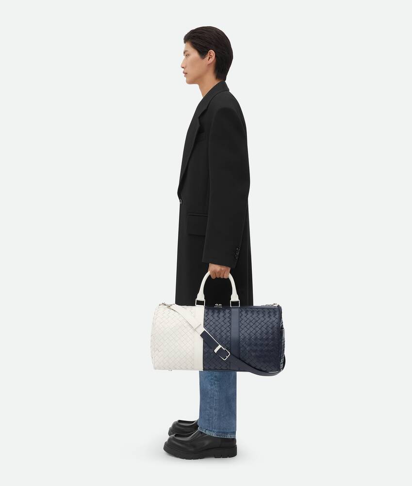 Medium intrecciato duffle