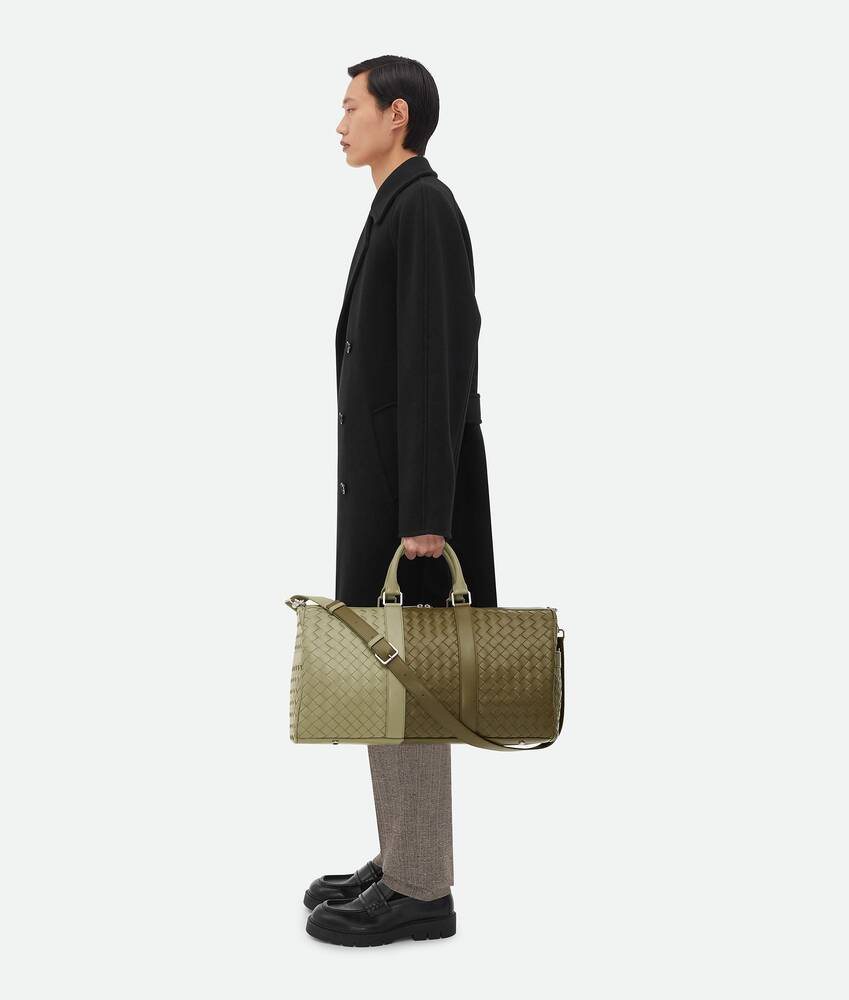 Medium intrecciato duffle