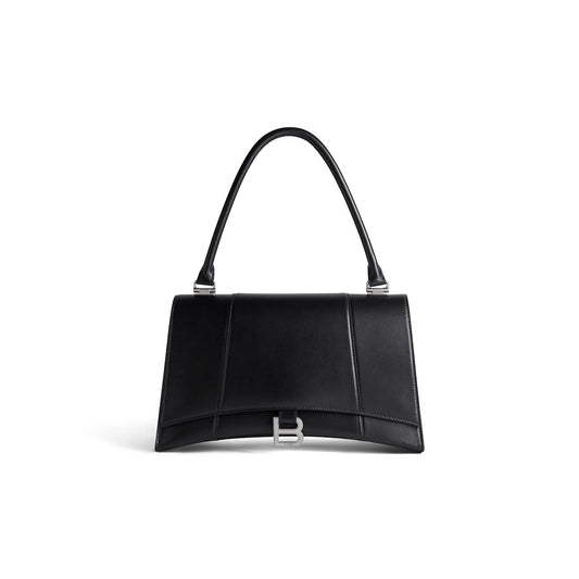 Hourglass hinge medium handbag