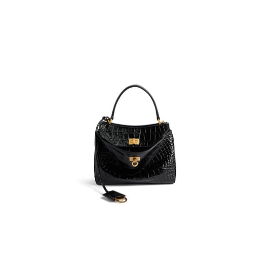 Rodeo mini handbag crocodile embossed